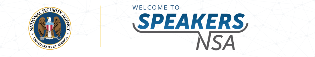 Welcome to SpeakersNSA